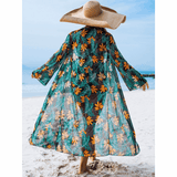 Floor | 3-Piece Floral Bikini Set with Complimentary Cover-Up - Velvet Haven