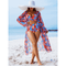 Floor | 3-Piece Floral Bikini Set with Complimentary Cover-Up - Velvet Haven