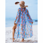 Floor | 3-Piece Floral Bikini Set with Complimentary Cover-Up - Velvet Haven