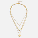 Vintage Coin Layer Necklace