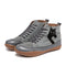 Jenna | Leather Ankle Boots for Cat Lovers - Velvet Haven
