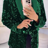 Luxara | Shimmer Sequin Blazer