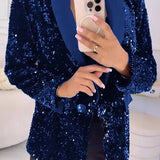 Luxara | Shimmer Sequin Blazer