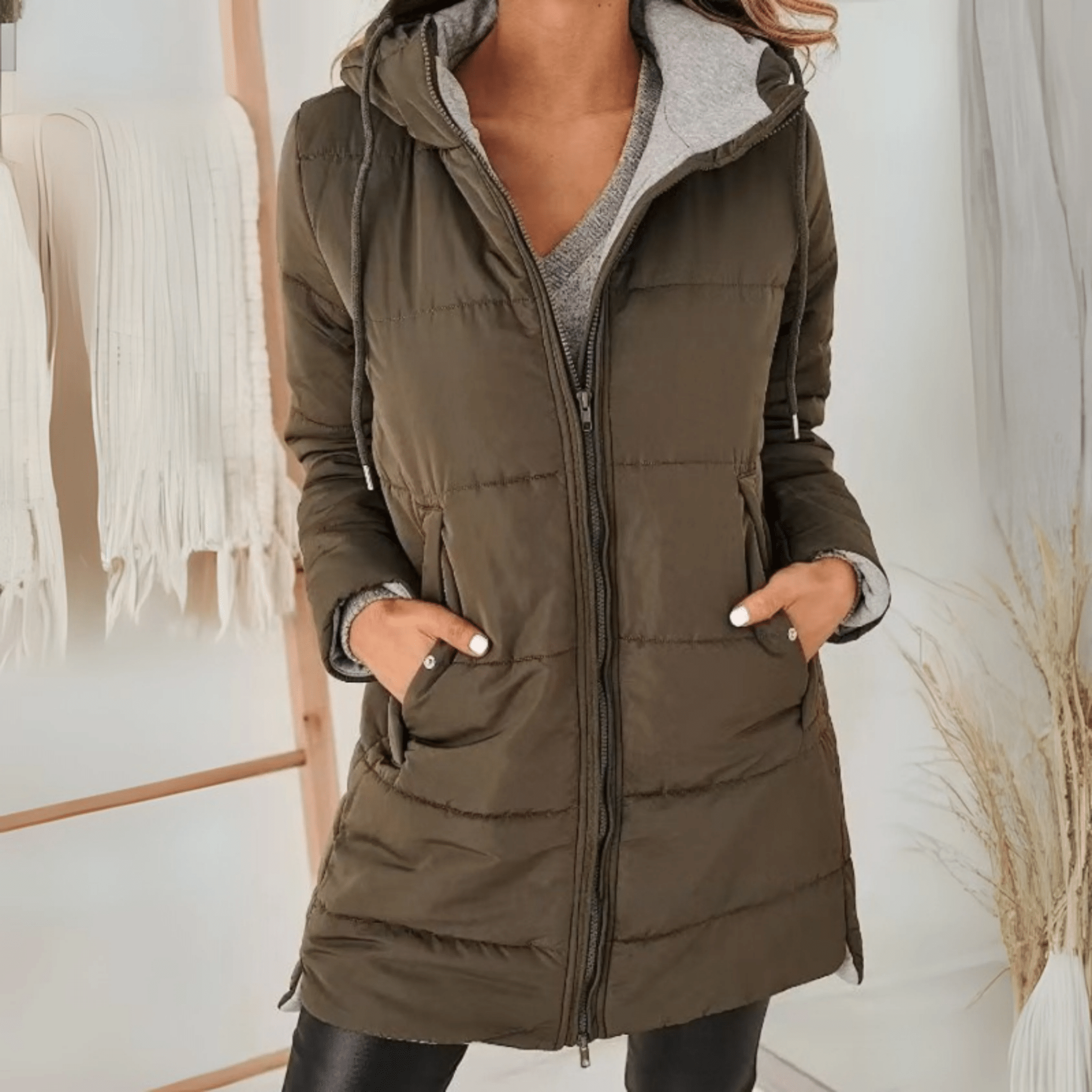 Ainsley | Casual Hooded Puffer Down Jacket - Velvet Haven