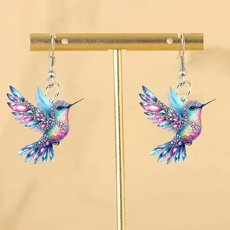 MALIA™ | Hummingbird Jewellery Set (Earrings & Necklace)