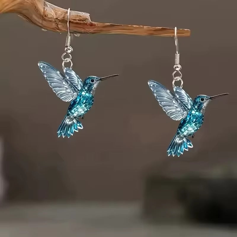 MALIA™ | Hummingbird Jewellery Set (Earrings & Necklace)