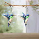 MALIA™ | Hummingbird Jewellery Set (Earrings & Necklace)
