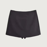 Tailored High-Waisted Skort