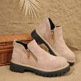 The Harper Faux Suede Ankle Boots