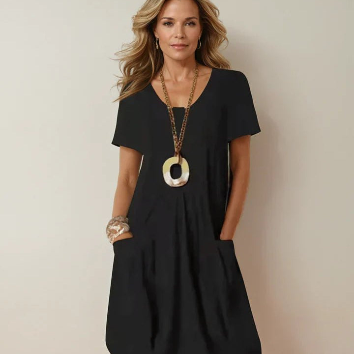 Kwani | Easy Casual Flow Dress - Velvet Haven