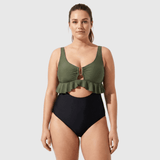 Lieke | Tummy Control Cut-Out Swimsuit - Velvet Haven