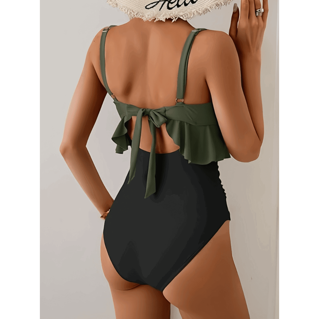 Lieke | Tummy Control Cut-Out Swimsuit - Velvet Haven