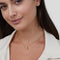 Crystal Shell Pendant Necklace - Velvet Haven