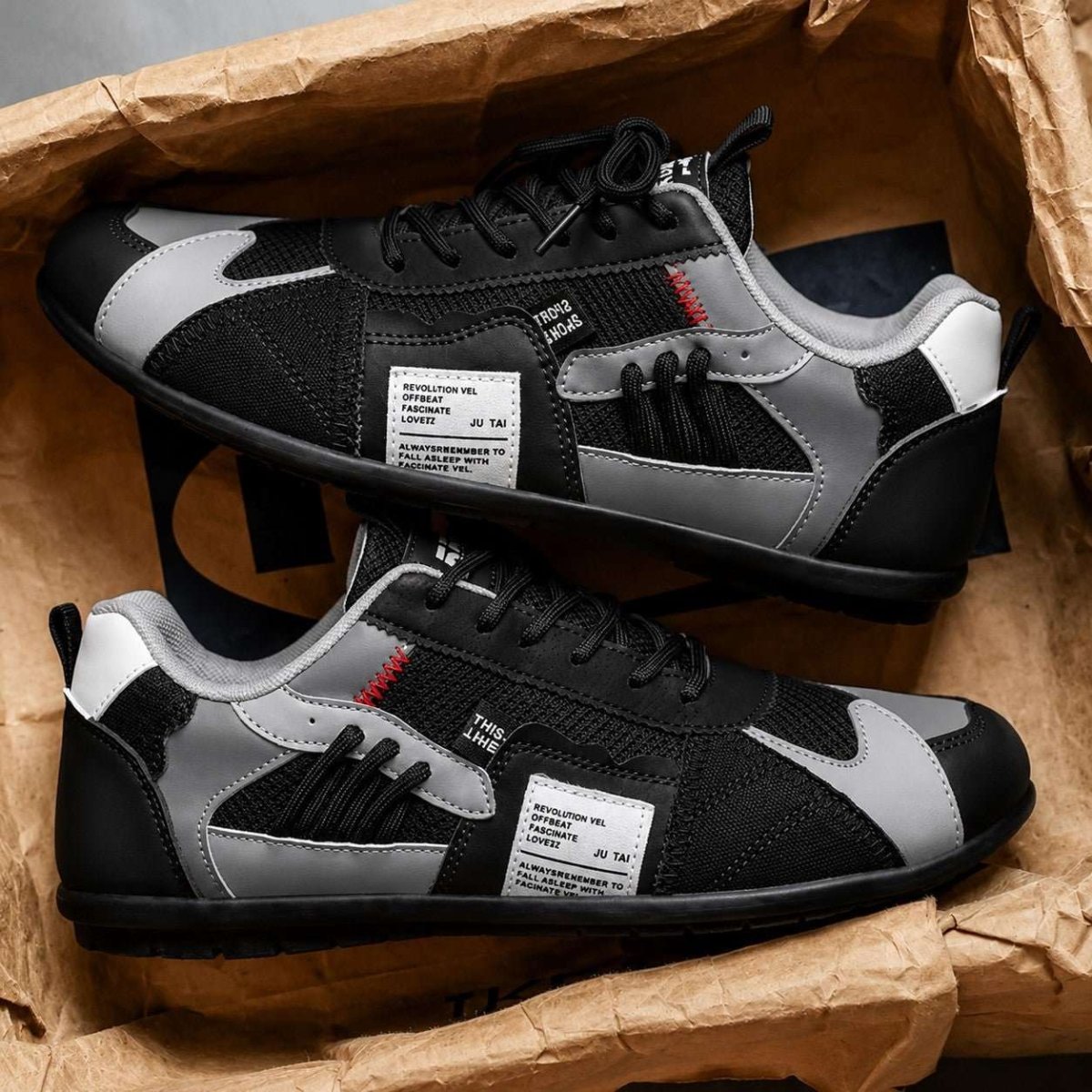 Luca | Retro Colourblock Trainers - Velvet Haven