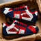 Luca | Retro Colourblock Trainers - Velvet Haven