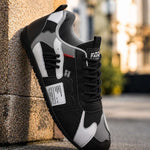 Luca | Retro Colourblock Trainers - Velvet Haven