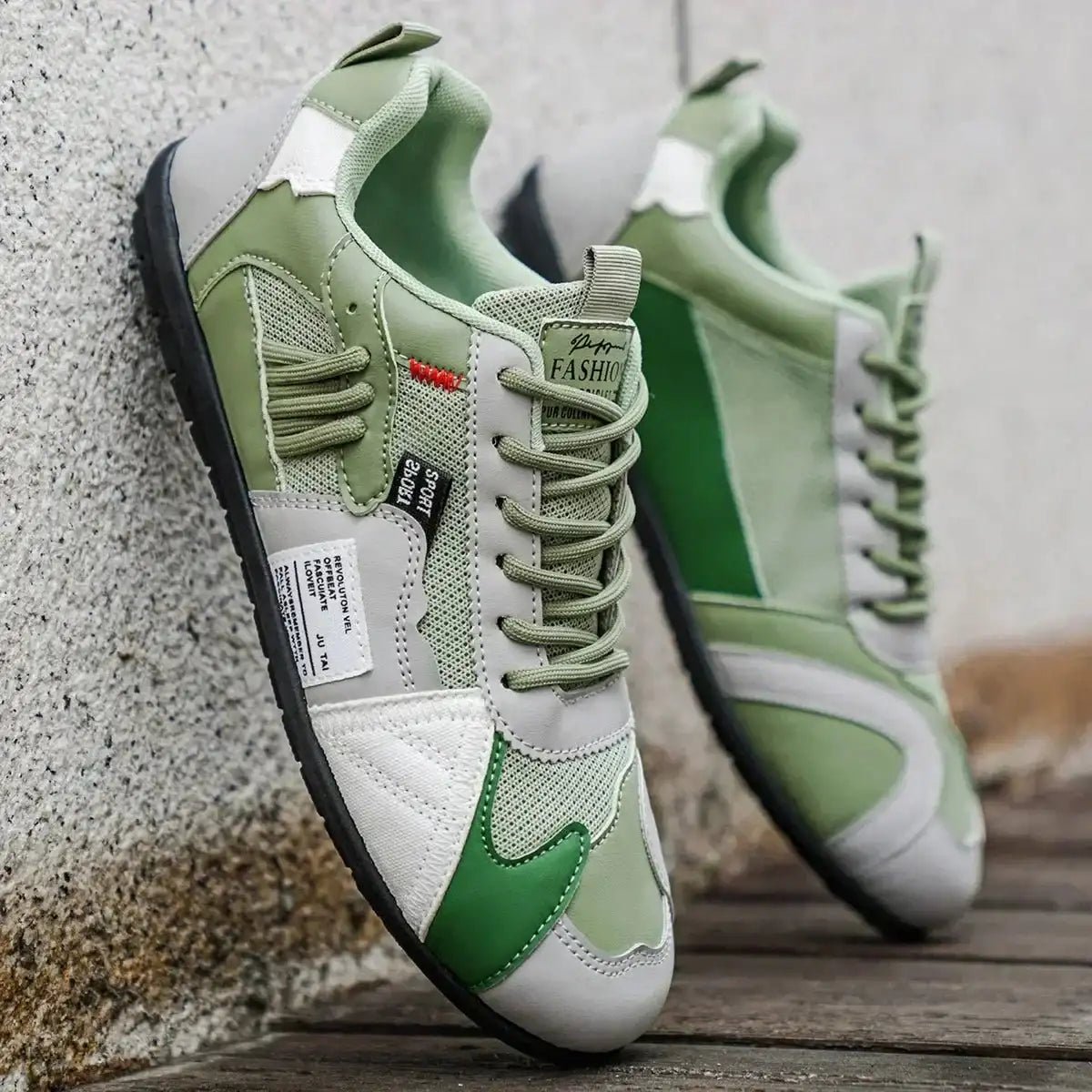 Luca | Retro Colourblock Trainers - Velvet Haven