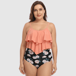 Mara | Flattering Ruched Tankini Set - Velvet Haven