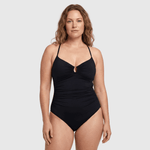 Maréa | Sculpting Keyhole Swimsuit - Velvet Haven