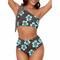 Marit | High-Waisted One-Shoulder Bikini Set - Velvet Haven