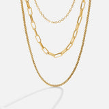 Multi-Layer Chain Necklace