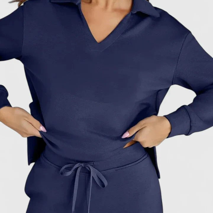 Anzhelee | Sophisticated Two-Piece Set - Velvet Haven