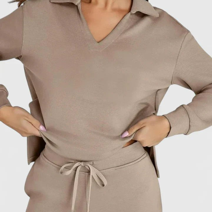 Anzhelee | Sophisticated Two-Piece Set - Velvet Haven