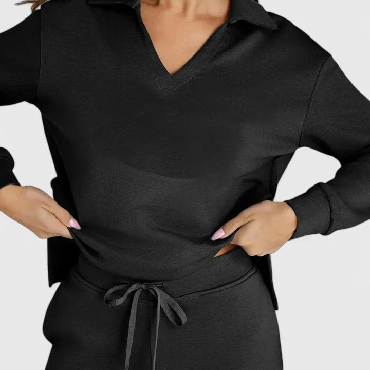 Anzhelee | Sophisticated Two-Piece Set - Velvet Haven