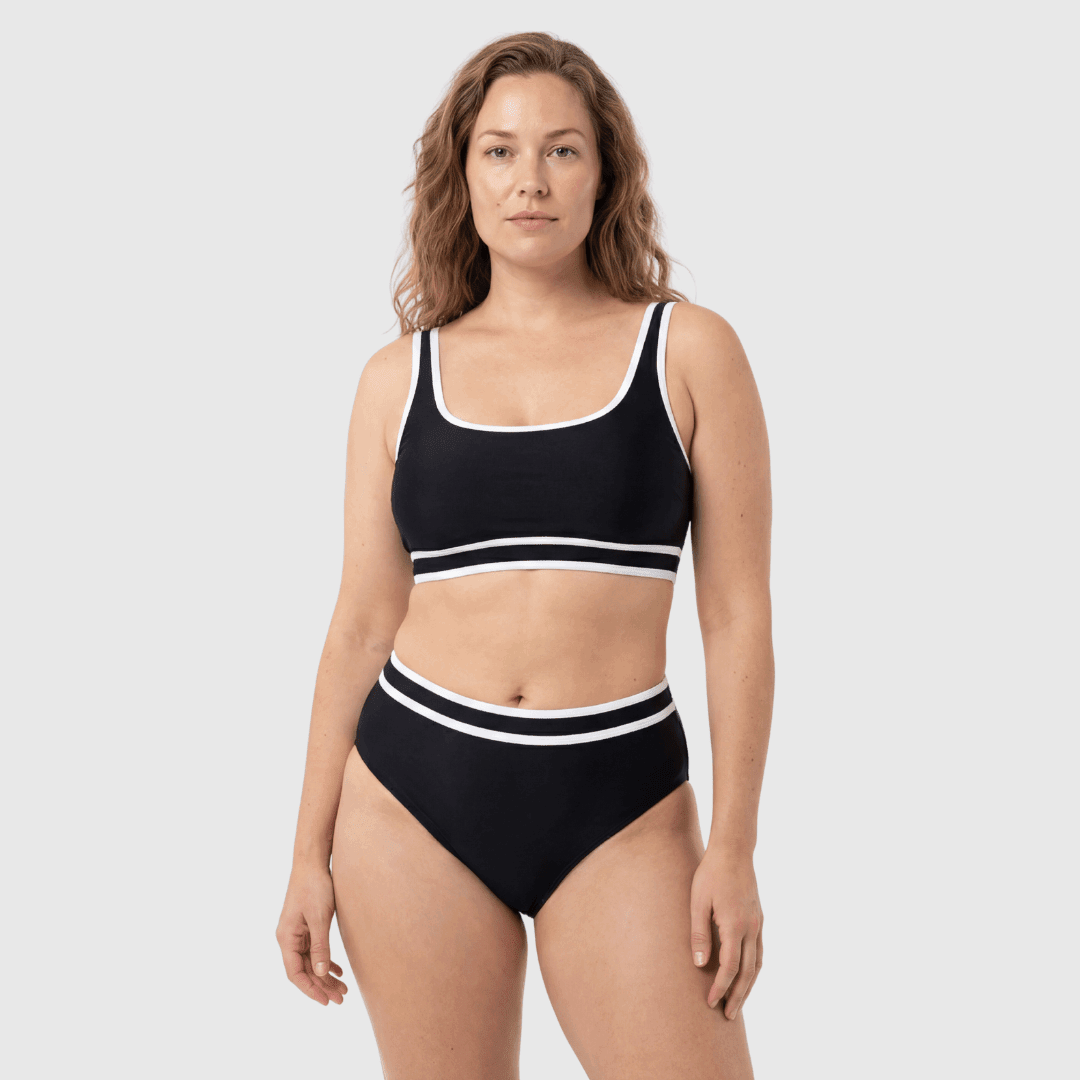 Novah | Sculpting High-Waisted Bikini Set - Velvet Haven