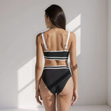 Novah | Sculpting High-Waisted Bikini Set - Velvet Haven
