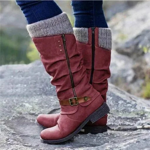 Mabel | Orthopedic Buckle Boots