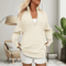 Quinn | Cozy Quarter Zip Jumper - Velvet Haven