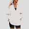 Quinn | Cozy Quarter Zip Jumper - Velvet Haven