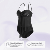 Roos | Flowy Mesh Tankini Set - Velvet Haven