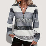 Rylie | Cosy Zip Jumper - Velvet Haven