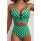 Saar | Sculpting Printed High-Waisted Bikini Set - Velvet Haven