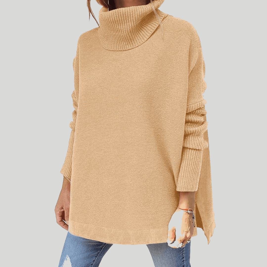 Sora | Modern Turtleneck Jumper - Velvet Haven