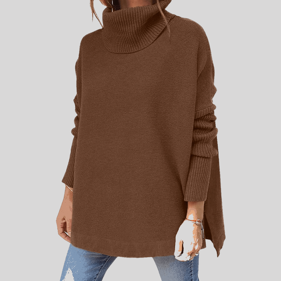Sora | Modern Turtleneck Jumper - Velvet Haven