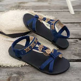 Women’s Lightweight Round-Toe Flat Sandals – Breathable Summer Style
