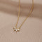 Crystal Leaf Necklace - Velvet Haven