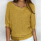 Hollisia | Relaxed Knit Top - Velvet Haven
