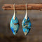 Natural Stone Teardrop Earrings - Velvet Haven