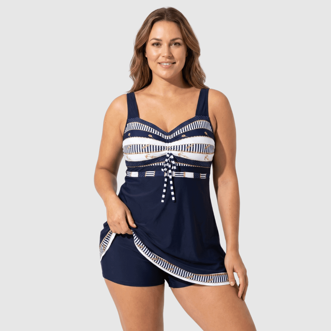 Veronica | Flattering One-Piece Swimsuit - Velvet Haven
