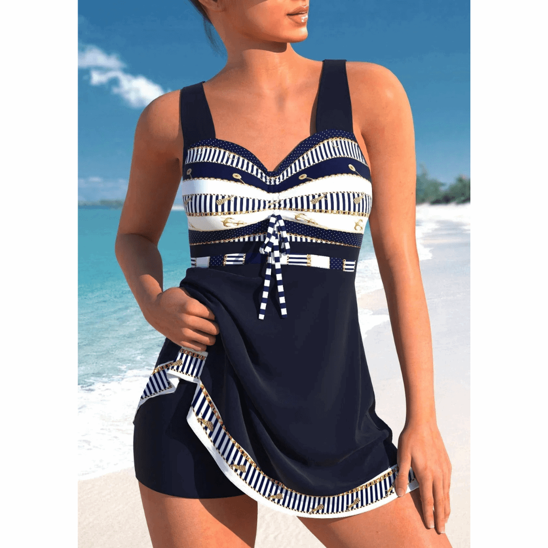 Veronica | Flattering One-Piece Swimsuit - Velvet Haven