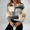 Stacey | Elegant Half-Zip Jumper - Velvet Haven