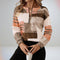 Stacey | Elegant Half-Zip Jumper - Velvet Haven