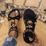 Women’s Lightweight Round-Toe Flat Sandals – Breathable Summer Style - Velvet Haven