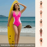 Zoe | Tummy Control Colour-Block Swimsuit - Velvet Haven